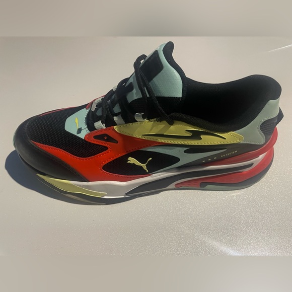 Puma Rs Fast FR Running Shoes Men’s Size 8 Low Top Sneakers Multi Color - Picture 7 of 11